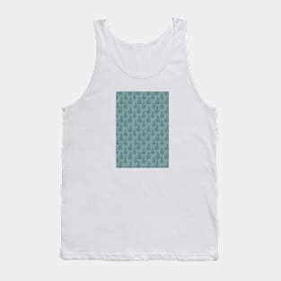 Simple Fern Pattern Tank Top